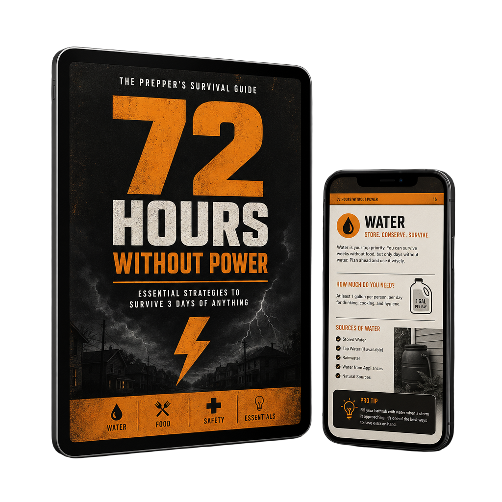 72 Hours Without Power PDF guide cover