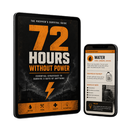 72 Hours Without Power PDF guide cover